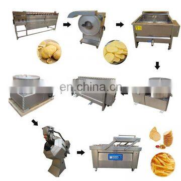 Taizy potato chips processing line/fresh fries making line