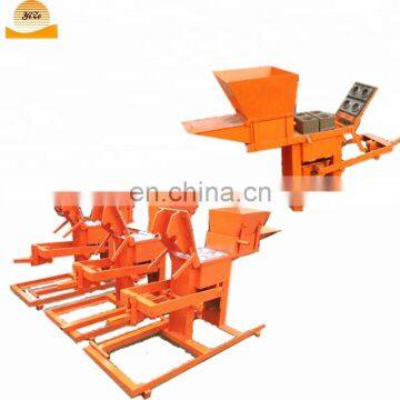 Manual interlock brick machine, mini clay brick making machine price