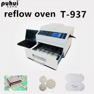 Desktop Reflow Oven T937 LED SMT Reflow Oven Puhui T-937M