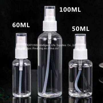 PET 50ML 60ML 100ML Hand Wash Bottles Pump Plastic Spray Bottle