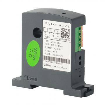 Acrel BA Series Din Rail AC Residual Current Transducer Straight-through photo-2