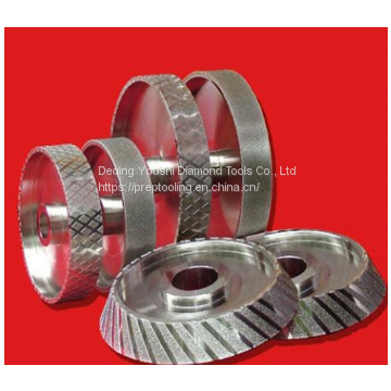 Electroplated diamond grinding wheel