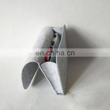 Protective Portable Cheap Handmade Felt Sofa Armest Organizer Bedside Caddy Storage photo-4