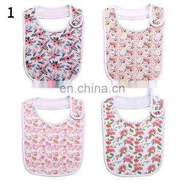 Button Closer 100% Organic Cotton 4 Pack Feeder Bibs photo-3