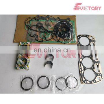 For SHIBAURA engine parts N843L-T PISTON RING SET