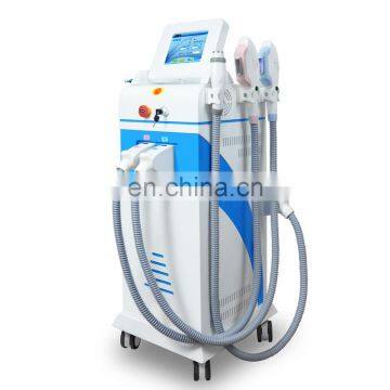 New product 2018 innovation laser hair and tattoo removal machine e light ipl rf nd yag laser 4 in 1