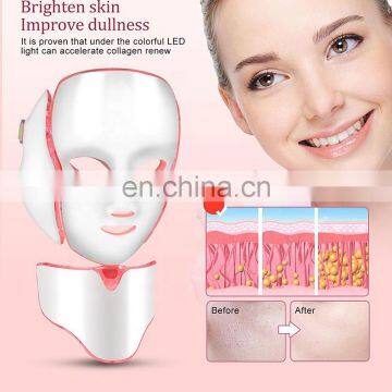 Multi-color Golden Neck Care Led Face Masks for Beauty photo-5