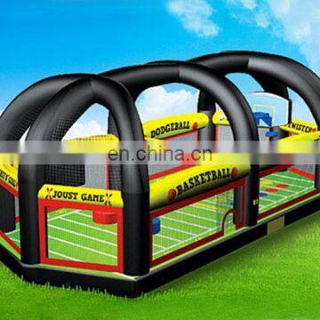 All-in-one Inflatable Sports Arena ultimate combo inflatables basketball shooting game