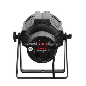 Dj Color Flat 70w Indoor Cob 4 Led Par Light Can Light Stage Pub Effect photo-5