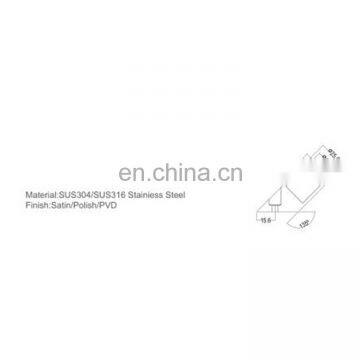 Simple Shower Cabin Hardware Stainless Steel Glass Sliding Door Fittings Glass Door photo-2