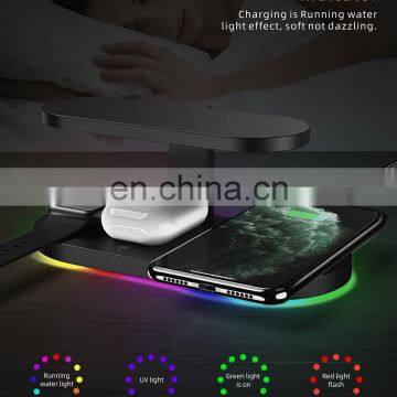 Durable High-end ABS Material Wireless Charger Station photo-4
