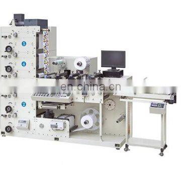 multi color Sticker Automatic UV Flexographic Printing Machine