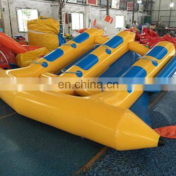 Hot Sell Inflatable Banana Boat for Sale/ Inflatable Flying Fishing Banana Boat for Fun