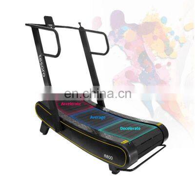 Home Used no Electric manual treadmill design Innovative curved  treadmill Manual running machine Treadmill