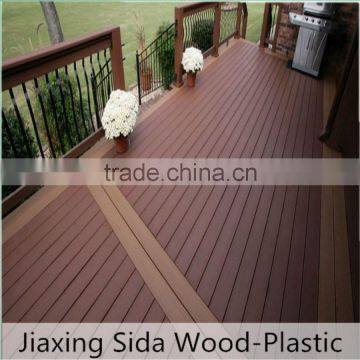 types of wood plastic composite decking wpc