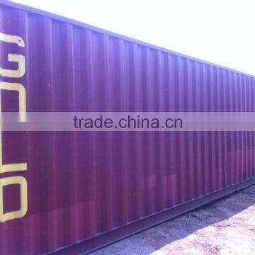 40'GP used cargo worthy shipping container with low price