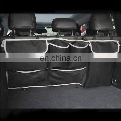 Customized Car Trunk Front Seat Organizer Hanging Storage Bag With Laptop & Tablet Storage photo-2