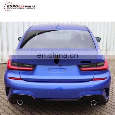 G20 3series 2020y pp Material mp Style Body Kit Fit for 3series G20 2020y Front Lip Rear Diffuser and Side Skirts Body Parts photo-5