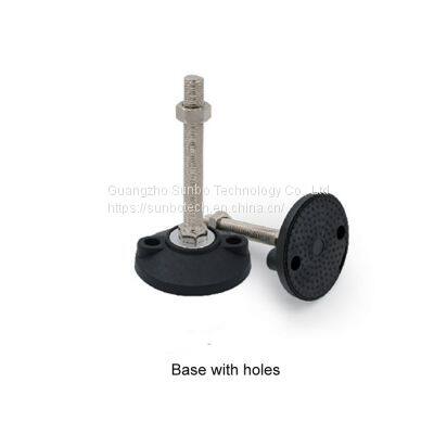 Nylon Base Anti-Vibration Fixed Foot Leveler Height Adjustable Leveling Foot photo-3