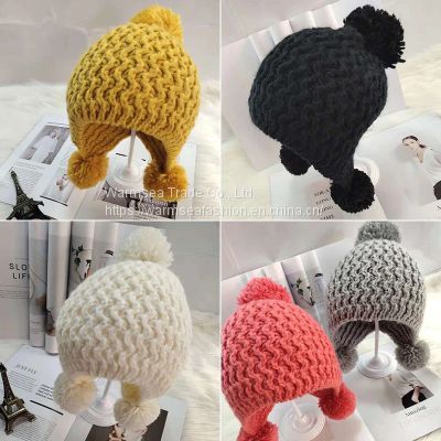 winter woolen hat Korean version of the tide autumn and winter knitted hat warm student fashion hat