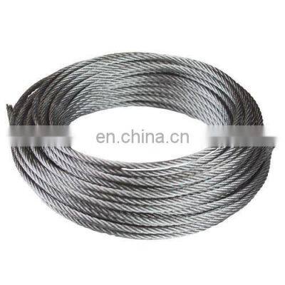 High Tensile Galvanixe Wire Rope 8X19 Manufacturer Elevator Wire Rope photo-5