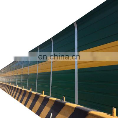 Outdoor aborsbing road railway noise reduction barrier sheet ceramic