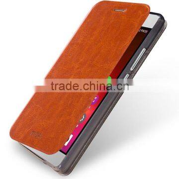 MOFi Hot Sale Customed PU Leather Flip Cell Phone Cover Case for ZTE N939ST, ZTE V5 3 photo-2