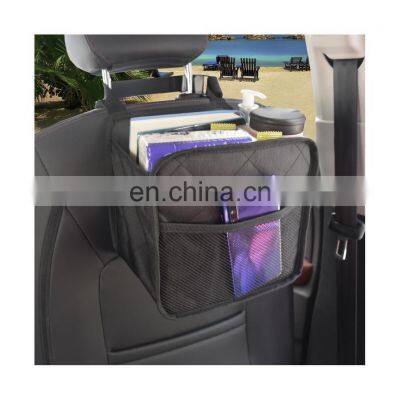 Hanging Bag Car Seat Trash Plastic Bag Car Seat Foldable Hook Back Organizer Storage Box Organizer Interior photo-3