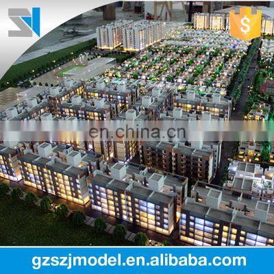 High class Hindustan lodging house scale model of building