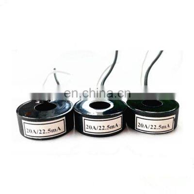 30A 50A 100A 200A Toroidal Current Transformer Current Sensor High and Low Frequency Solid Core AC CT photo-2