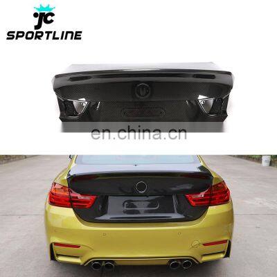 Dry Carbon Fiber M4 Trunk Lid with High Ducktail for BMW F32 M Sport F82 M4 Coupe 2014-2020