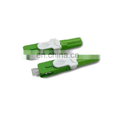 Single mode Multi mode SC APC Optic Fiber Fast Connector