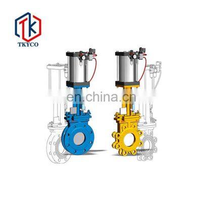 PZ673 Pneumatic Knife Gate Valves photo-4