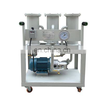 Portable oil transfer cart/oil filling machine to work with hydraulic and dielectric oil system