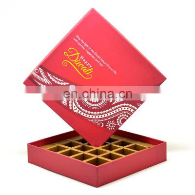 Wholesale festival design Diwali dry fruit chocolate Indian sweets gift box