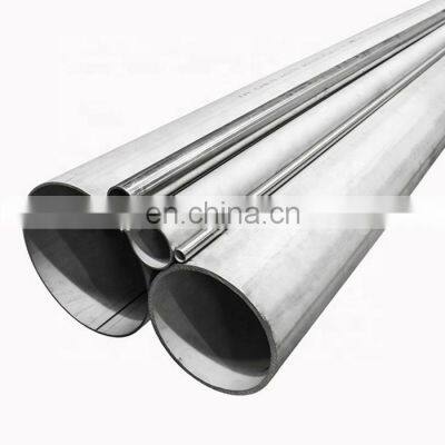 Grade 201 202 Aisi 304 316Ti Stainless Steel Pipe for Construction