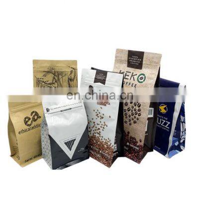 Organic Detox Tea Bag Green Custom Printed Stand up Aluminum Foil Kraft Paper Free Sample Food PE Poly Bag Customized Logo