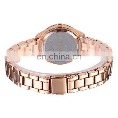 OEM Custom Luxury Watch Skmei Manufacturer 1741 Fashion Ladies Watches Gold Color Diamond Watch For Women photo-5