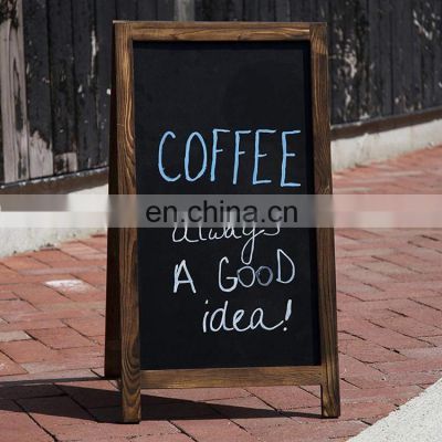 Wood Framed Sidewalk Chalkboard Easel