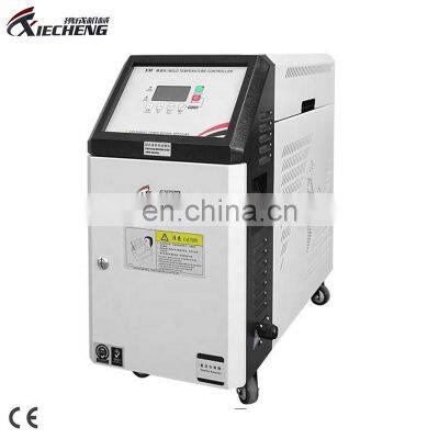 Mold temperature controller auxiliary plastic recycling product making machine