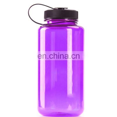 1L custom logo Fitness  PS free plastic protein motivational water bottle for sport