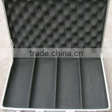 high quality cosmetics storage aluminum jewelry case