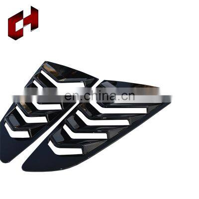 CH Wholesale Air Window Louvers Vents Cover Side Vent Shield Vents Auto Racing Visor Louver For Ford Mustang 2015-2017 photo-3