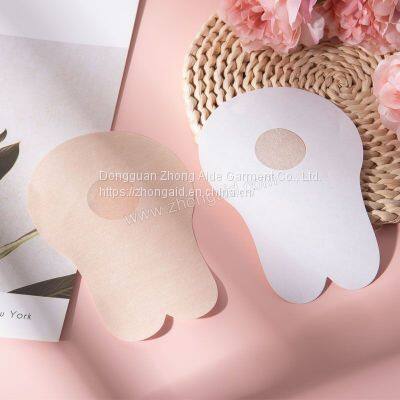 Breathable Non-woven Fabric Nipple Covers Disposable Customized Design Breast Pasties