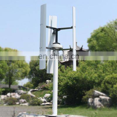 Quiet Small Vertical Wind Turbine 300W For Land And Marine Low RPM Windmill Generator