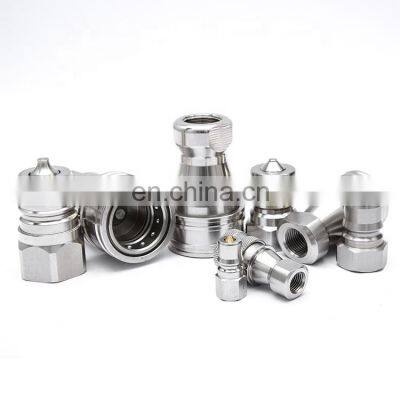 Hydraulic hose pipe fittings quick couplings Quick Disconnect Hydraulic Coupler for industrial tractor