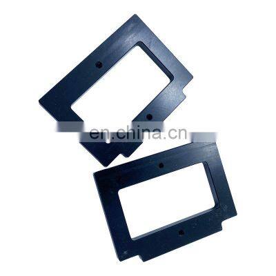 OEM Black Anodizing Aluminium Stainless Steel Custom Sheet Metal Frame Stamping Parts photo-5