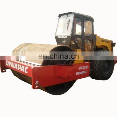 Hot selling used Dynapac double-wheels drive road construction equipment in hot sale in Hefei