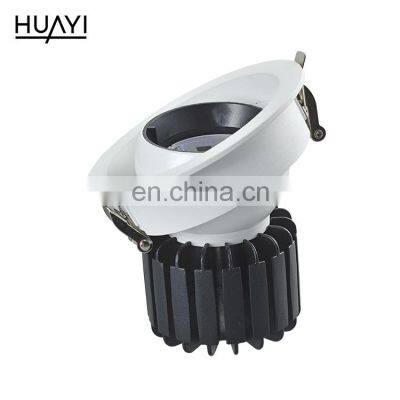 HUAYI High Performance Aluminum Pc Cob 12w 20w 30w Indoor Museum Recessed Led Spotlight photo-3
