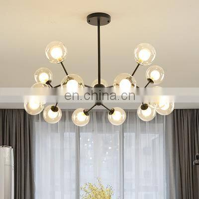 Modern LED Pendant Light With Ball Design Pendant Lighting Design White For Bedroom Living Room Chandelier